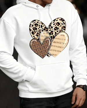 Leopard Print Hearts Cozy...