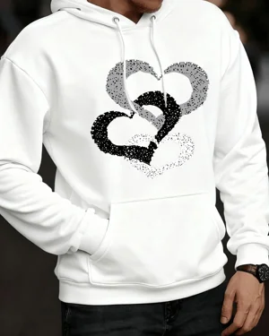 Stacked Distressed Hearts...