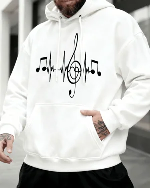 Music Heartbeat Treble Clef...