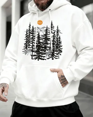 Mountain Sunset Forest Cozy...