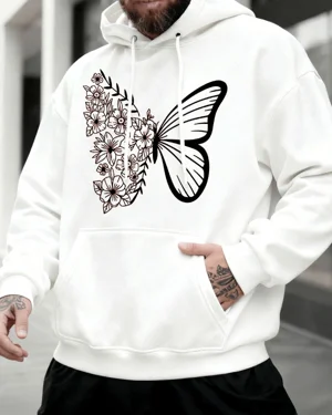 Floral Butterfly Outline...