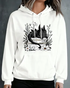 Sleeping Black Dragon with...