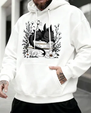 Sleeping Black Dragon with...