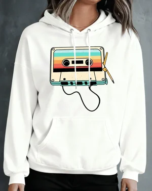 Retro Rainbow Cassette Tape...