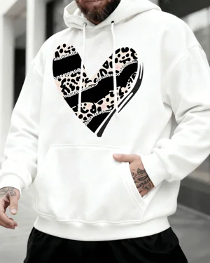 Leopard Print Heart Cozy...