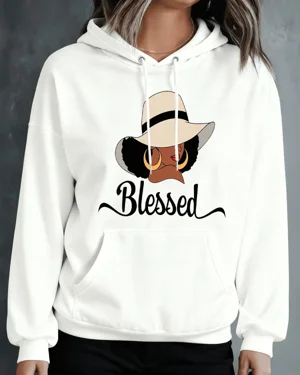Blessed Woman with Hat and...