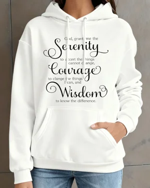 Serenity Courage Wisdom...