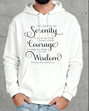 Serenity Courage Wisdom...