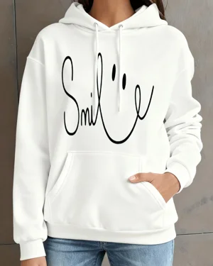 Smile Face Cozy Graphic...