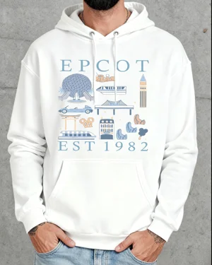 Epcot EST 1982 Icons Cozy...