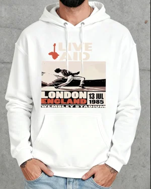 Live Aid London England...