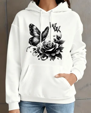 Black Rose and Butterfly...