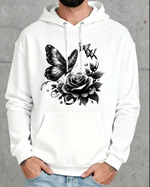 Black Rose and Butterfly...