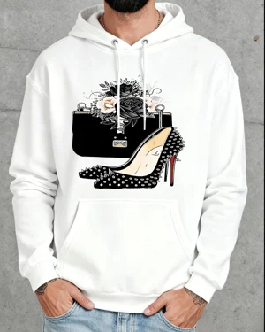 Floral Handbag and Studded...