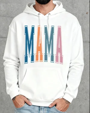 Mama Cozy Graphic Hoodie...