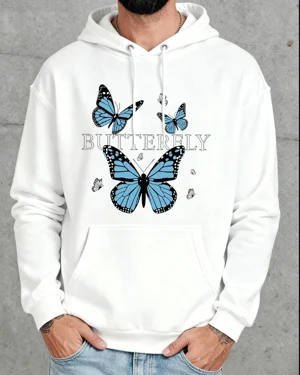 Blue Butterfly Cozy Graphic...