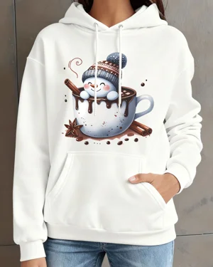 Christmas Snowman in Hot...