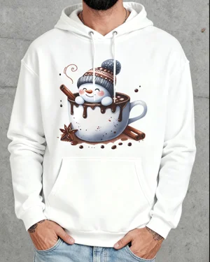 Christmas Snowman in Hot...