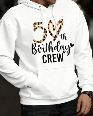 50th Birthday Crew Leopard...