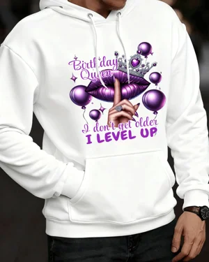 Birthday Queen Purple Lips...