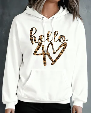 Hello 40 Birthday Leopard...