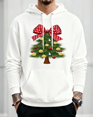 Christmas Tree with Polka...