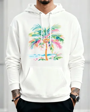 Colorful Tropical Palm Tree...