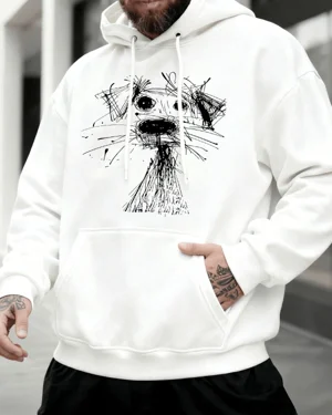 Scribble Sketch Dog Summer...