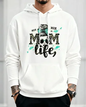 Mom Life Leopard Print Cozy...