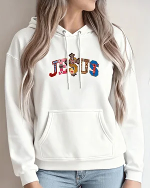 Jesus Name Cross Heart Cozy...