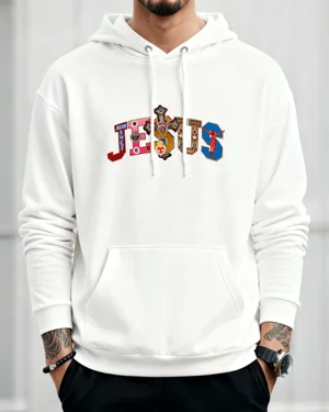 Jesus Name Cross Heart Cozy...