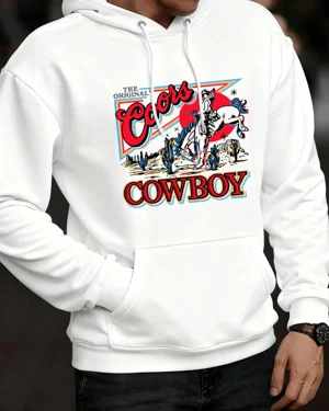 Coors Cowboy Sunset Desert...