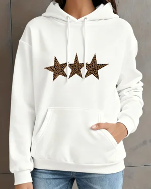 Leopard Print Three Stars...