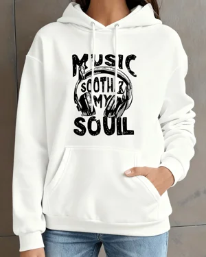 Music Soothes My Soul Cozy...