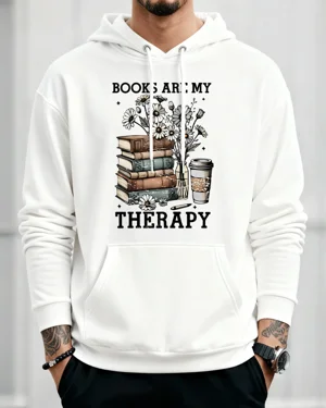 Books Are My Therapy Cozy...