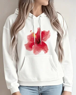 Red Hibiscus Flower Cozy...