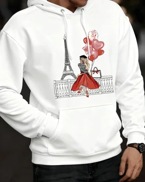 Paris Eiffel Tower Girl...