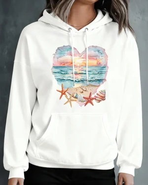 Heart Shaped Beach Sunset...