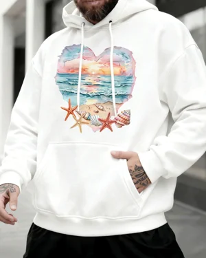 Heart Shaped Beach Sunset...