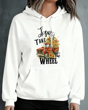 Jesus Take the Wheel Red...