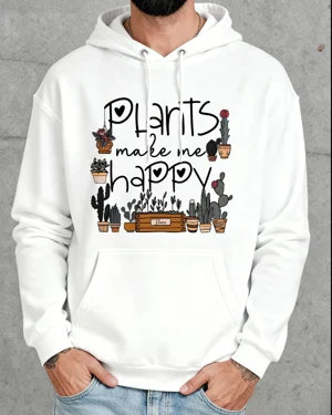 Plants Make Me Happy Cozy...