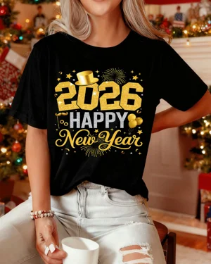 2026 New Year Happy Gold...