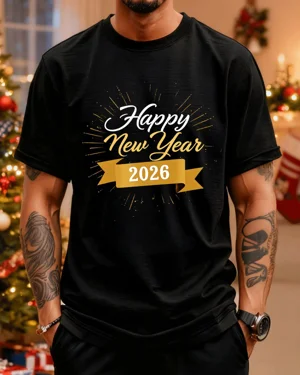 Happy 2026 New Year Gold...