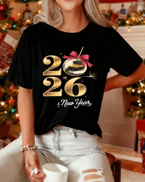 2026 New Year Gold Disco...