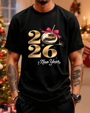 2026 New Year Gold Disco...