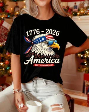 2026 New Year America Eagle...