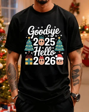 Goodbye 2025 Hello 2026 New...