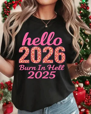 Hello 2026 New Year Glitter...