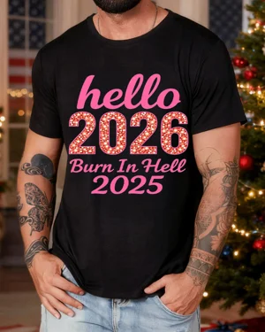 Hello 2026 New Year Glitter...