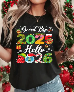 Goodbye 2025 Hello 2026 New...